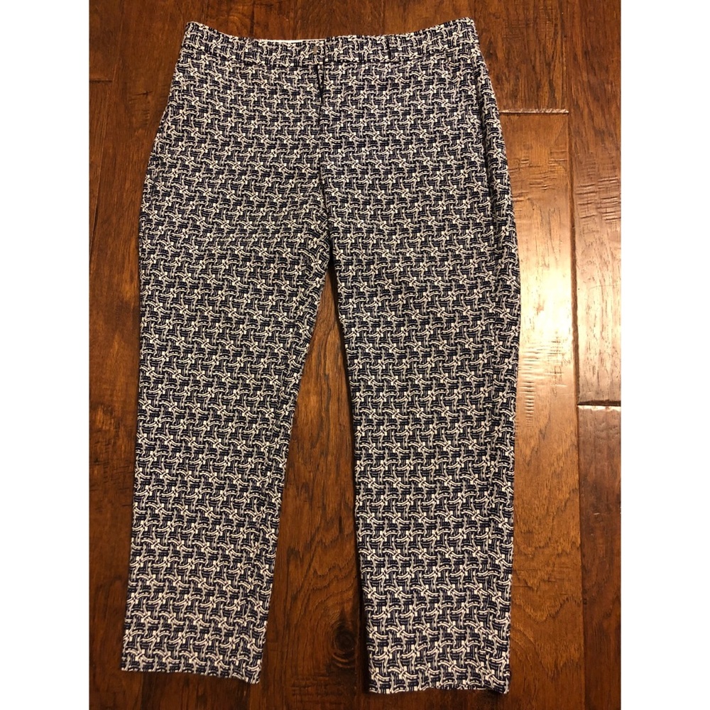Navy Skinny Fit Ankle Pants - Avery